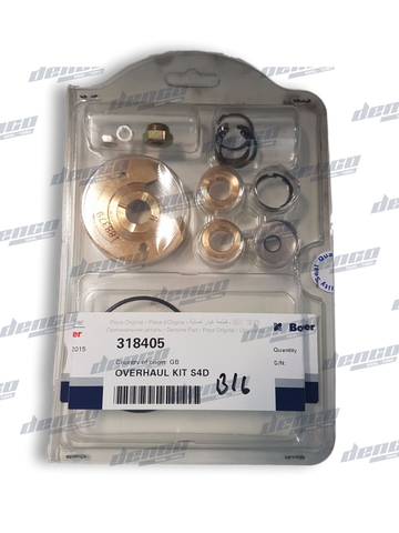 318405 TURBOCHARGER REPAIR KIT (OVERHAUL KIT) S4D