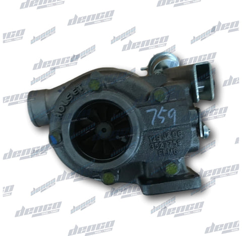 3536322H Turbocharger Hx35W Hyundai Excavator R250Lc3 (Cummins 6Bta Engine) 5.9L Genuine Oem