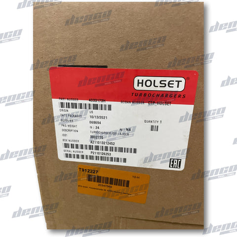 4033173H Turbocharger Hx35 Case / Hyundai New Holland 5.9L (Cummins Engine 6Bt) Genuine