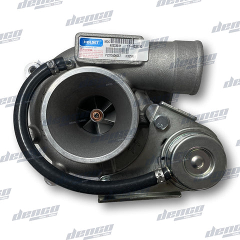 4033351H TURBOCHARGER HX25W KOMATSU / HYUNDAI CONSTRUCTION 3.9L (CUMMINS ENGINE 4BT)